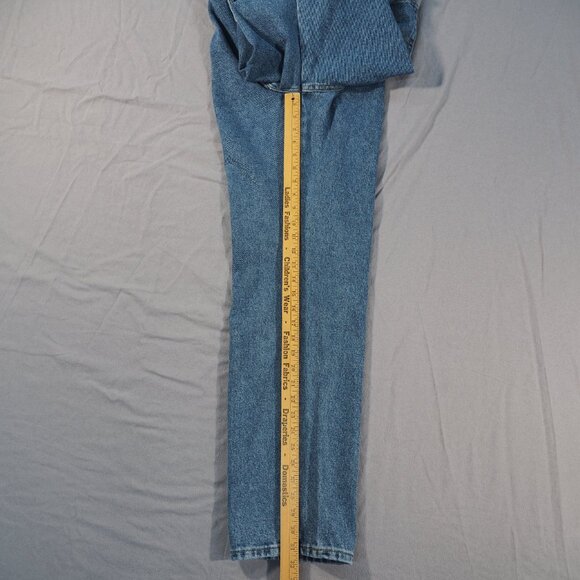 Wrangler Pro Jeans Mens 33x32 Blue Denim Cowboy Work Gorpcore Minimalist - Picture 6 of 9